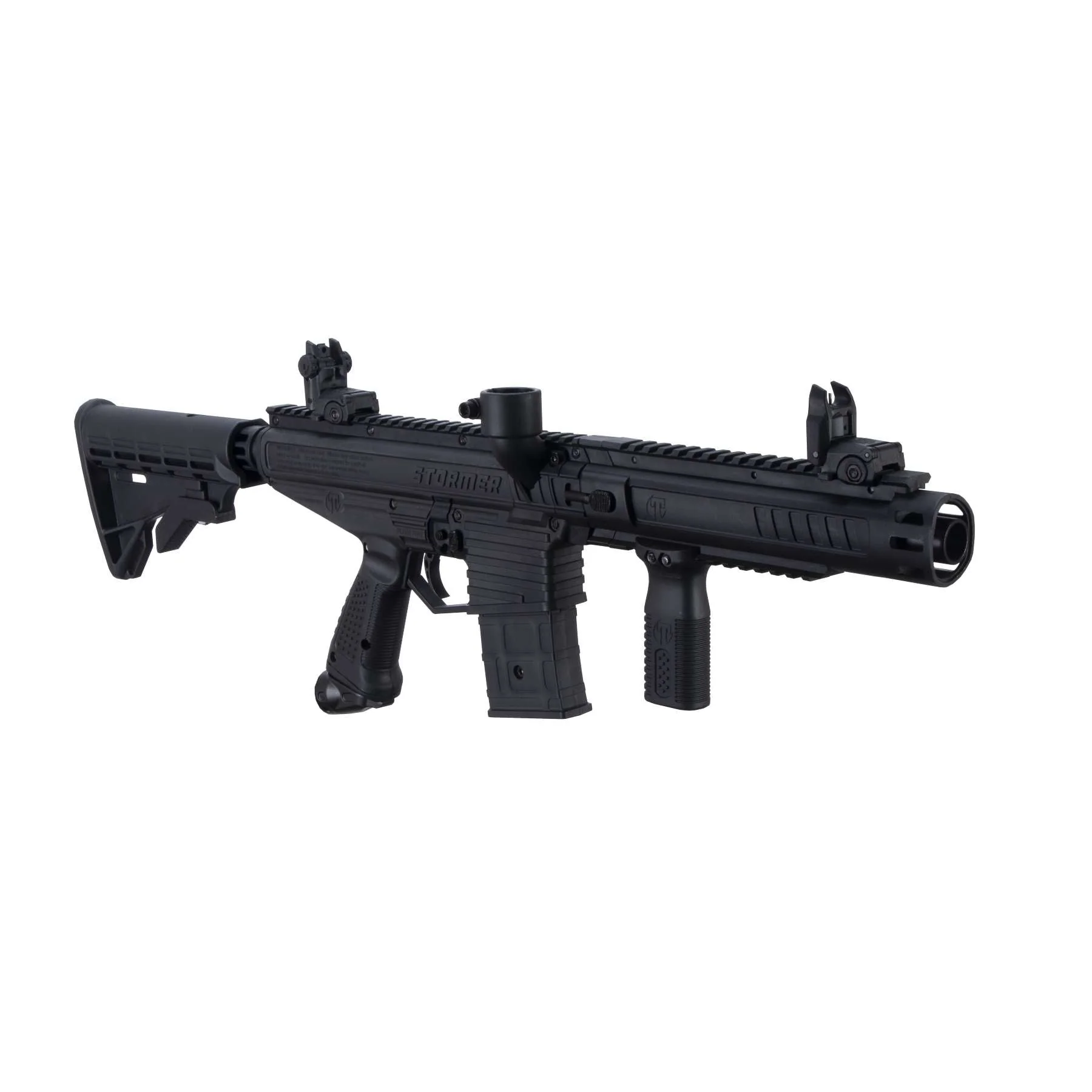 Tippmann Stormer Elite Dual Fed Marker - Black - Image 4