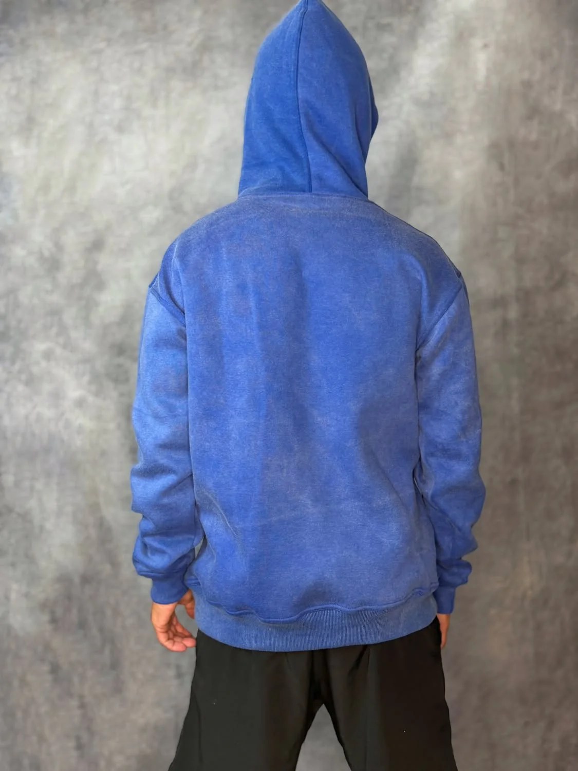 Empire Pull Over Hoodie - Stonewash - Crush Blue - Image 3