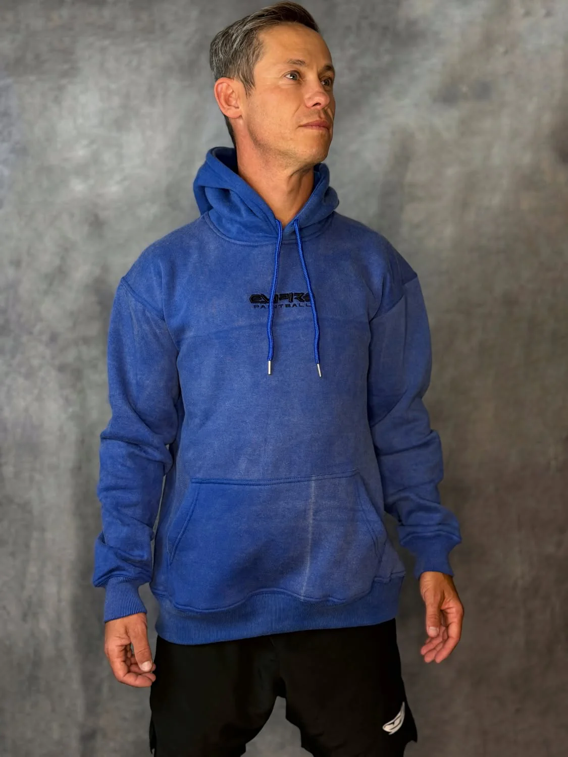 Empire Pull Over Hoodie - Stonewash - Crush Blue - Image 4