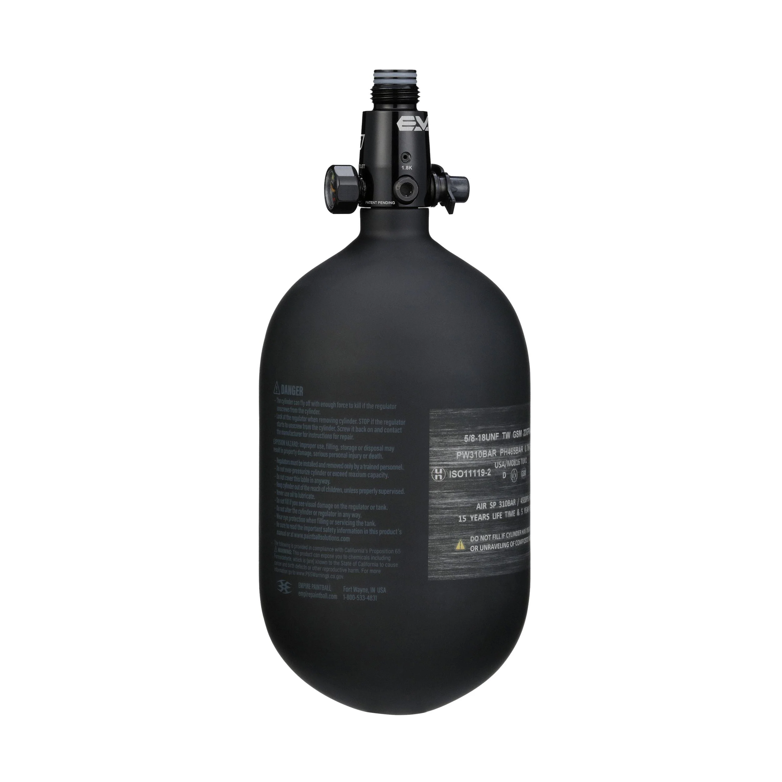 Empire Ultra Light Tank With FLO Basic 4.5K Regulator - Image 4