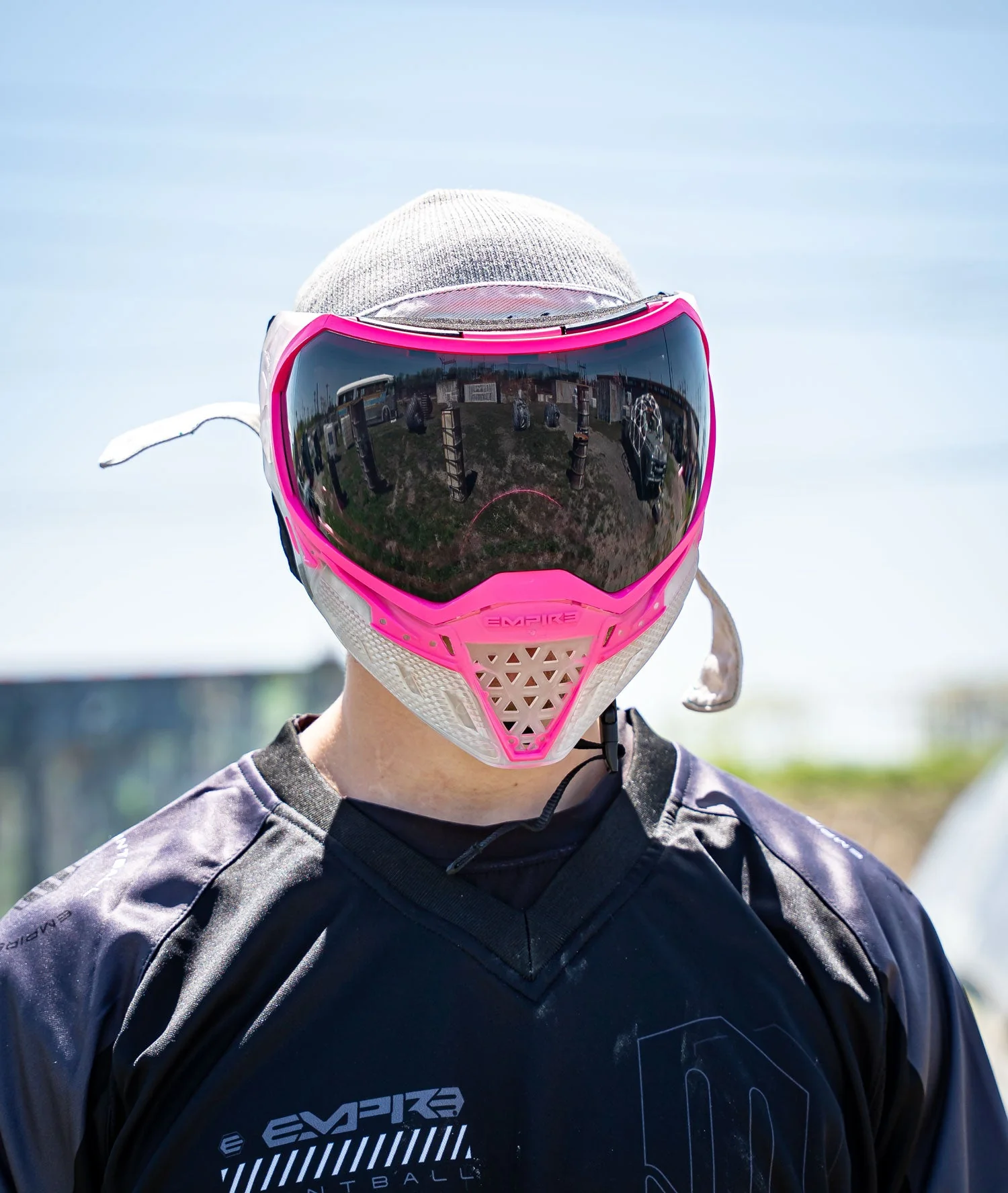 Empire EVS Crystal Clear  / Pink w/ Gold Mirror Lens - Image 4