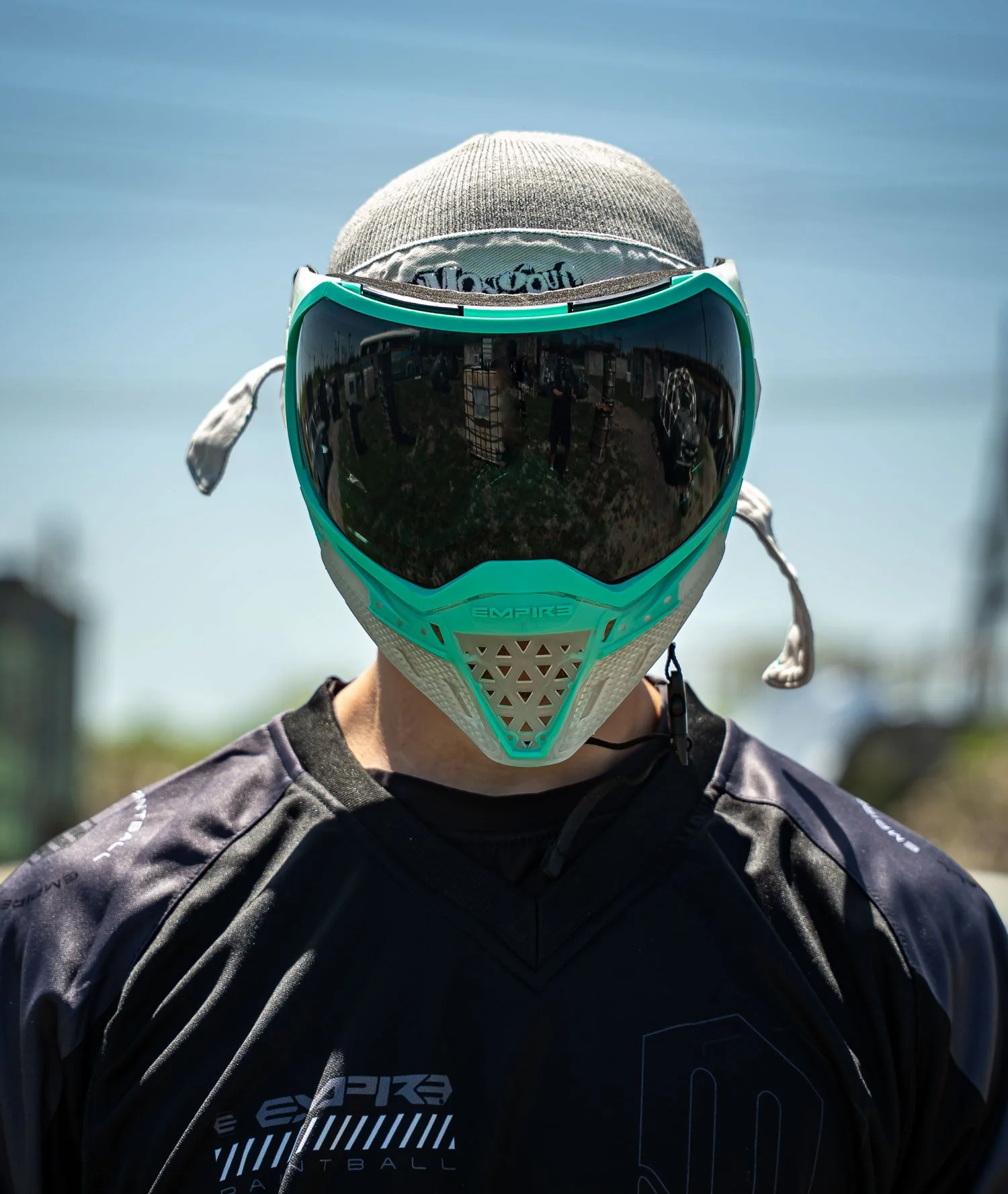 Empire EVS Crystal Clear / Teal w/ SIlver Mirror Fade Lens - Image 7