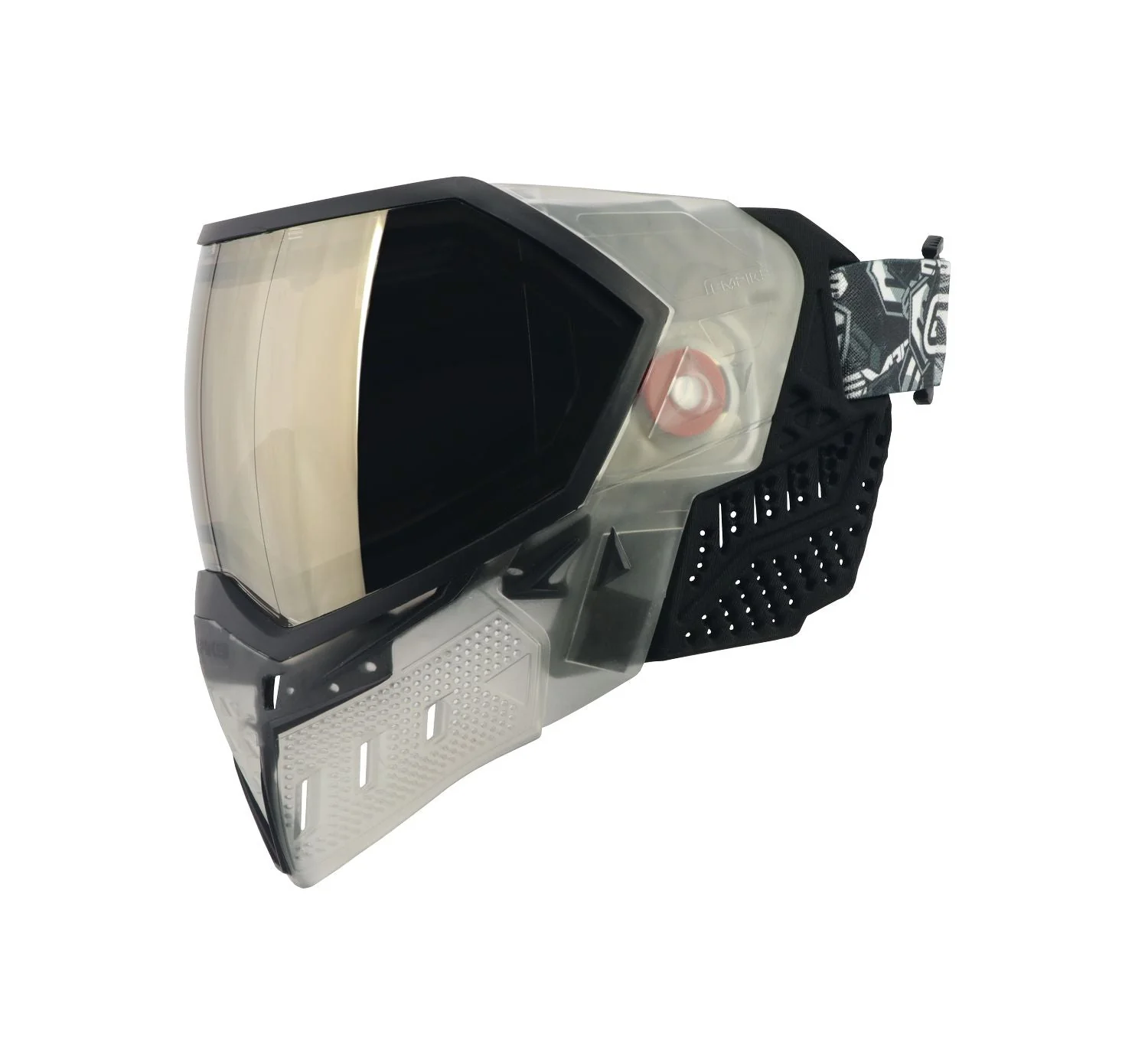 EVS Crystal SE Clear/Black w/HD Black Chrome Lens - Image 5