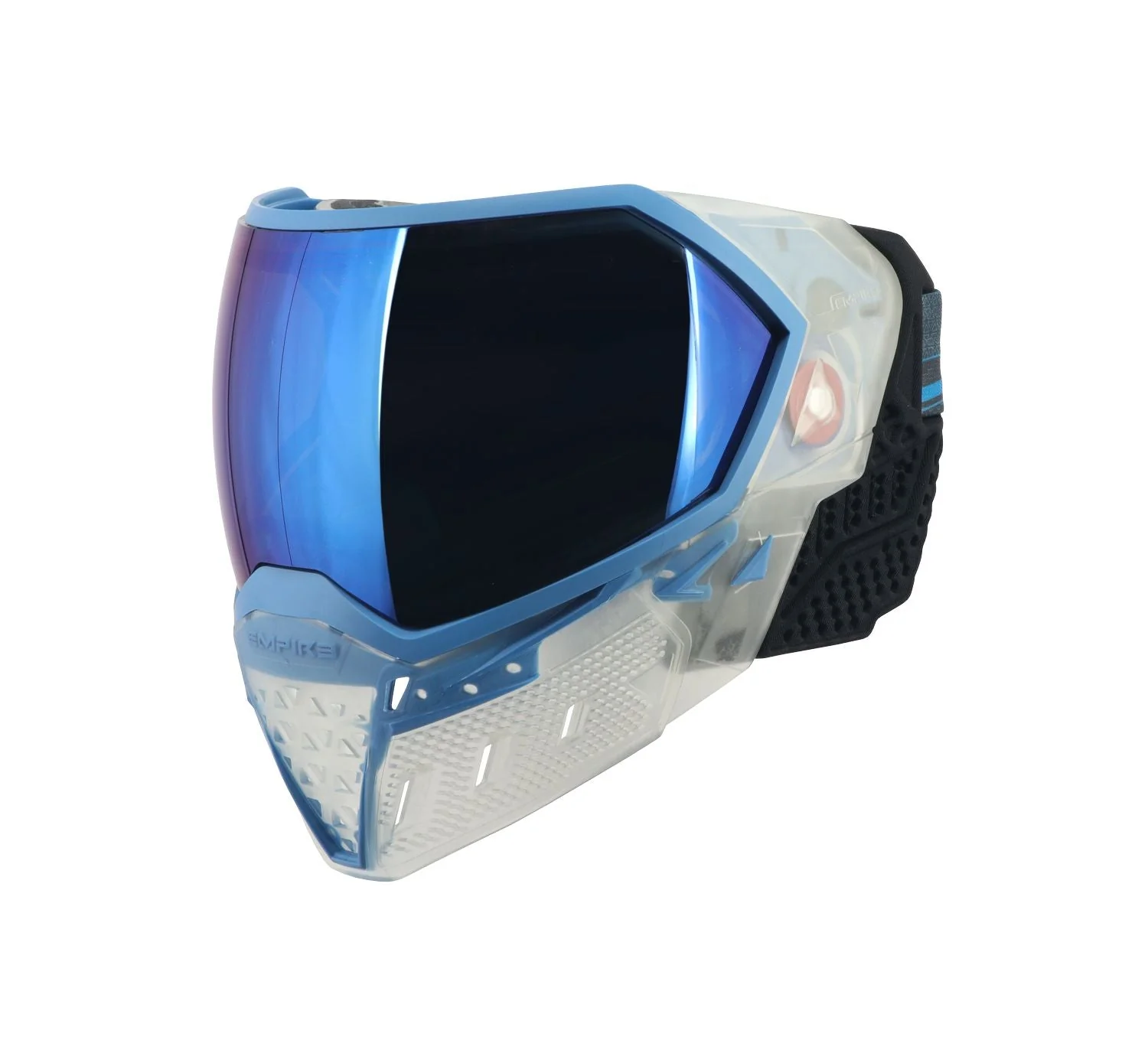 EVS Crystal SE Clear/Blue w/ Blue Mirror Lens - Image 3