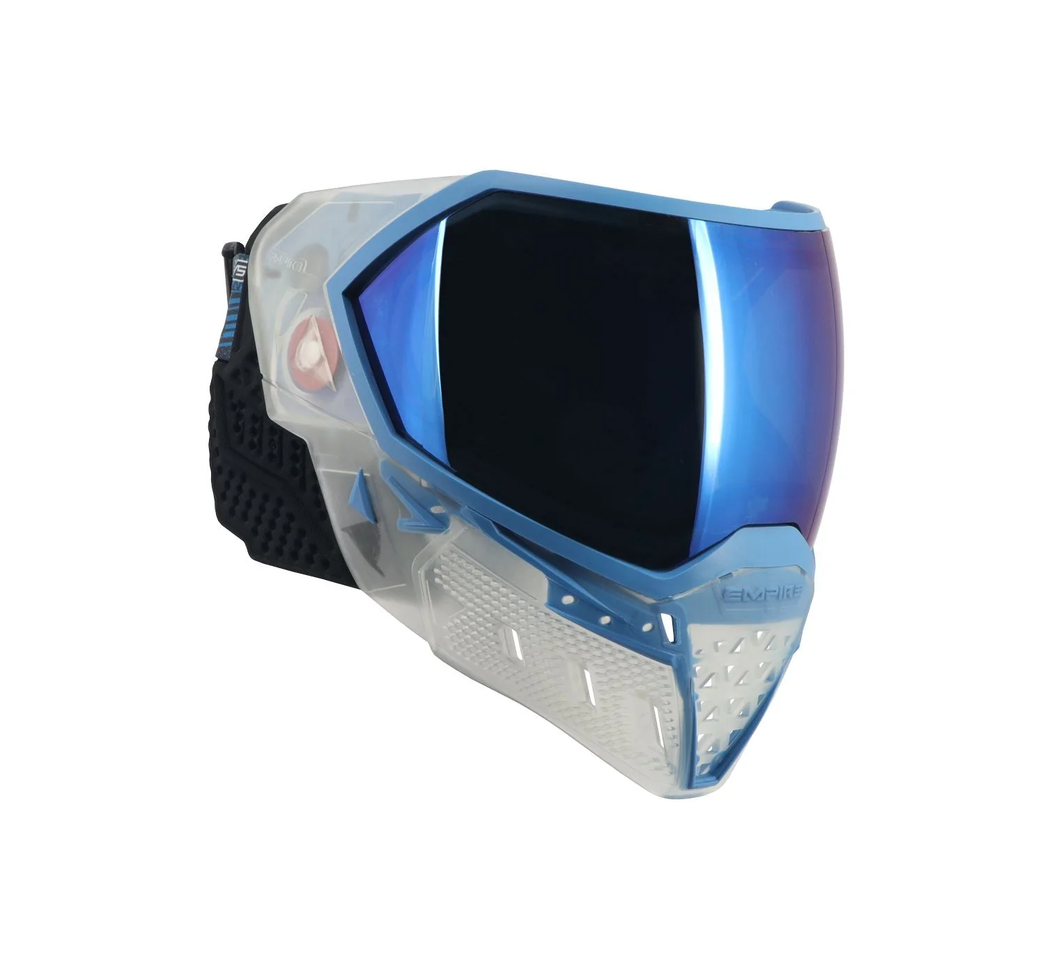 EVS Crystal SE Clear/Blue w/ Blue Mirror Lens - Image 4