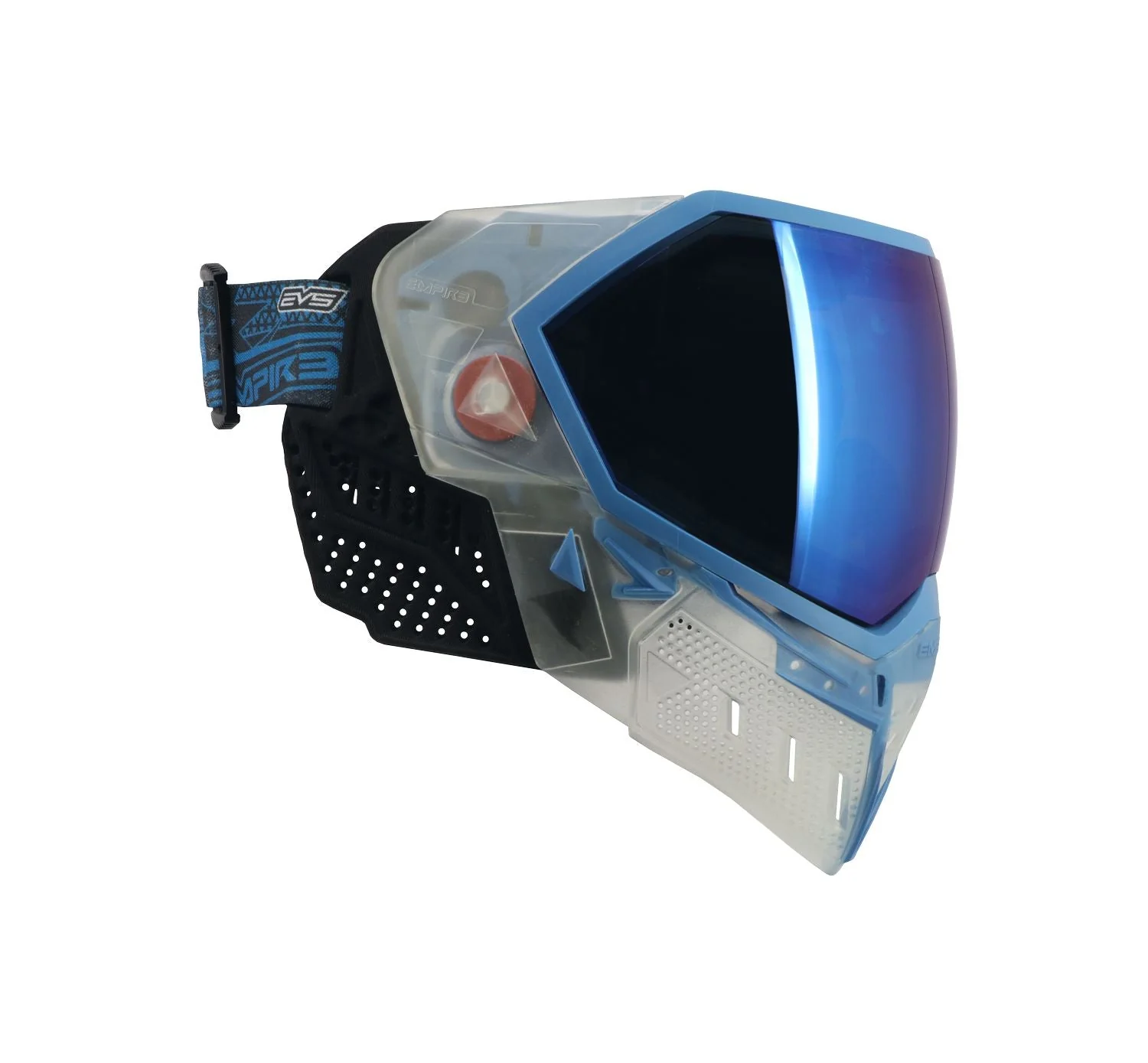 EVS Crystal SE Clear/Blue w/ Blue Mirror Lens - Image 6