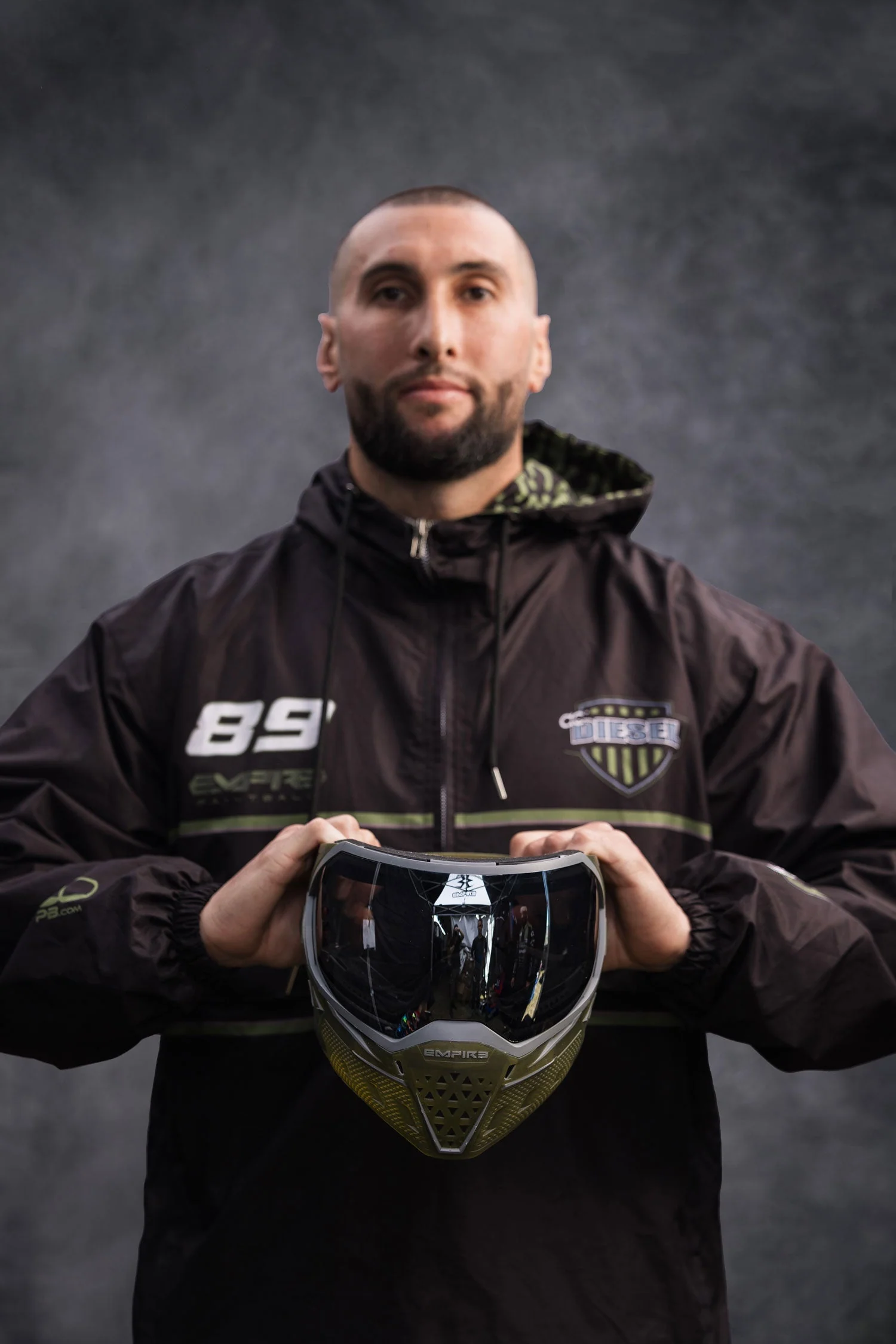 Empire EVS Crystal Clear / Olive ICE - Gold Mirror Lens - Image 3