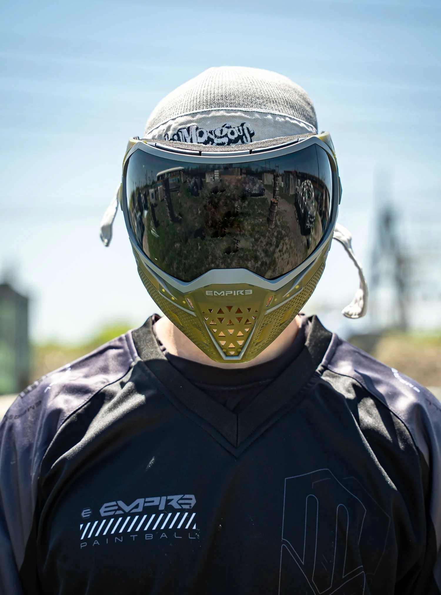 Empire EVS Crystal Clear / Olive ICE - Gold Mirror Lens - Image 4